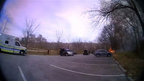 Bodycam video shows Leawood police officers pull woman from .
